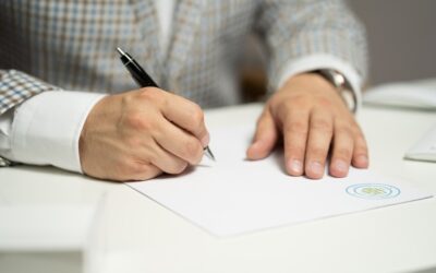 Signing a contract in Hungary