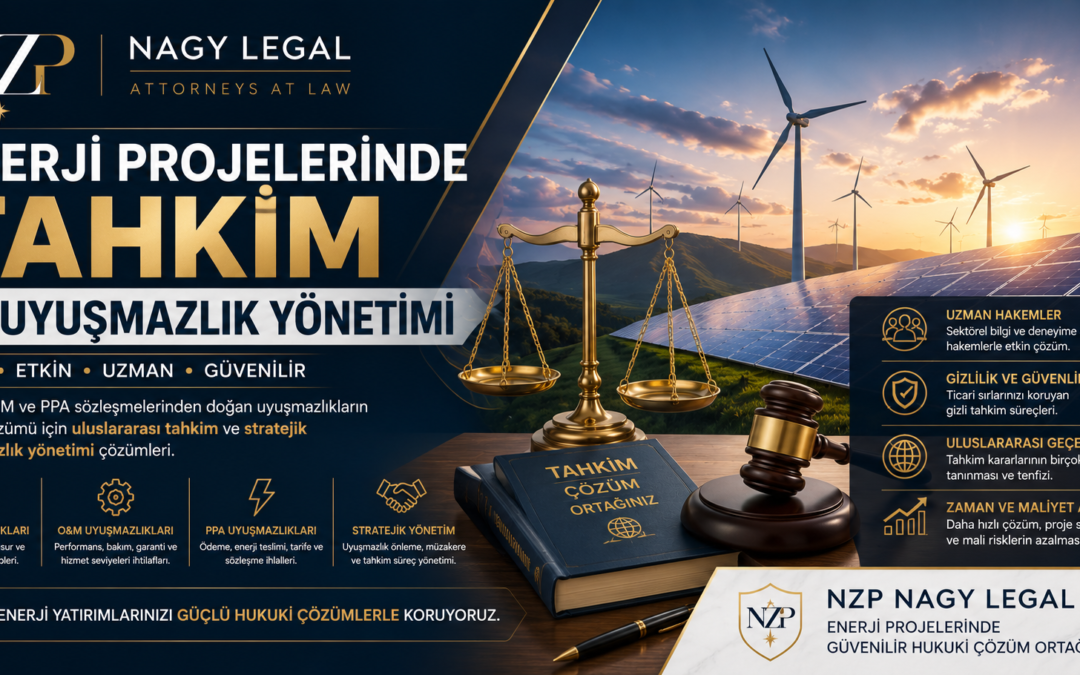 Enerji Projelerinde Tahkim ve Uyuşmazlık Yönetimi Rehberi
