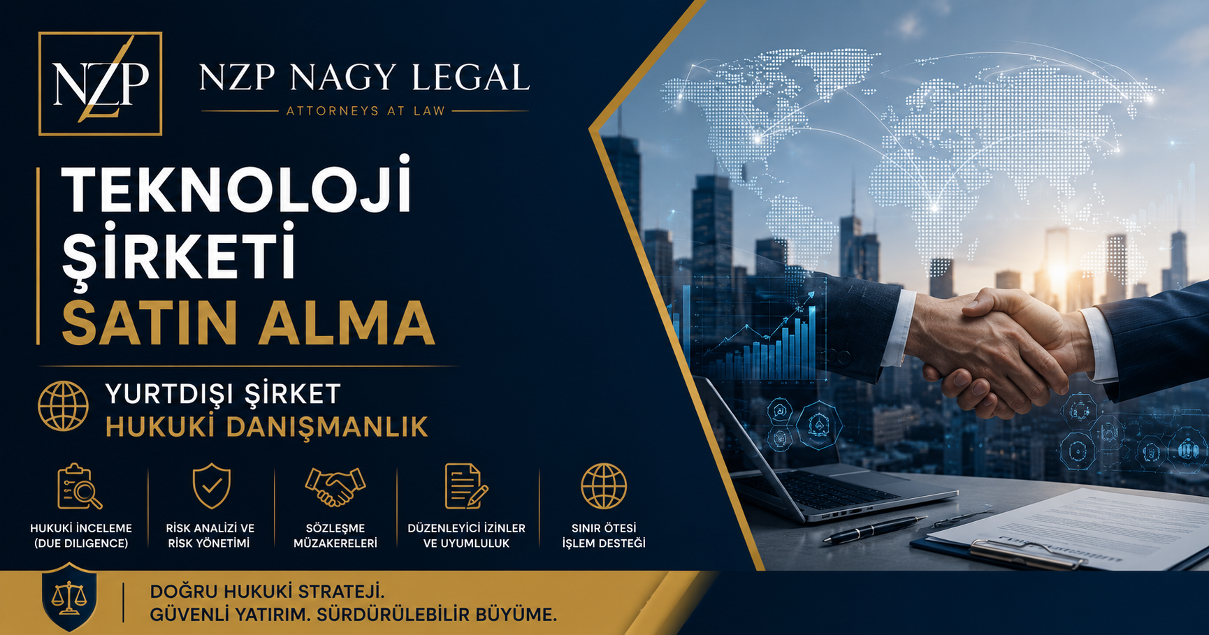 Teknoloji şirketi satın alma ve yurtdışı şirket hukuki danışmanlık – NZP Nagy Legal