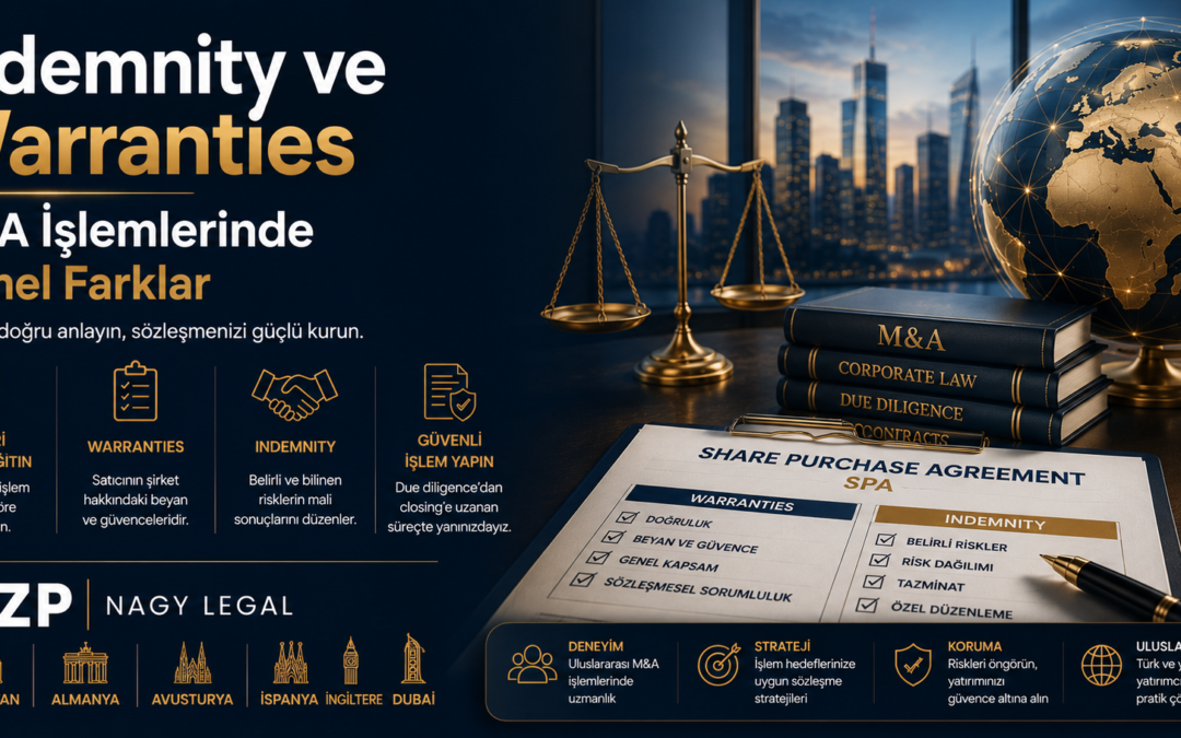 Indemnity ve Warranties | M&A İşlemlerinde Temel Farklar
