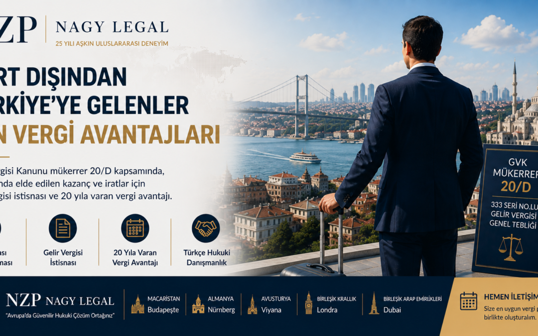 Yurt Dışından Türkiye’ye Gelenler İçin Vergi Avantajları